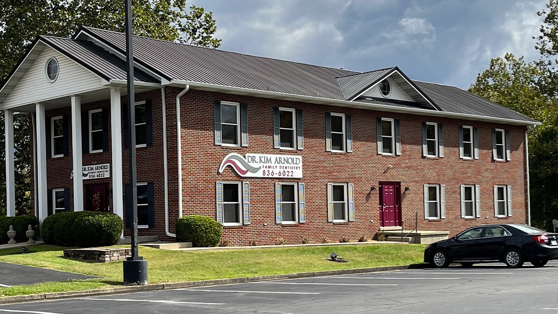 view of entire building